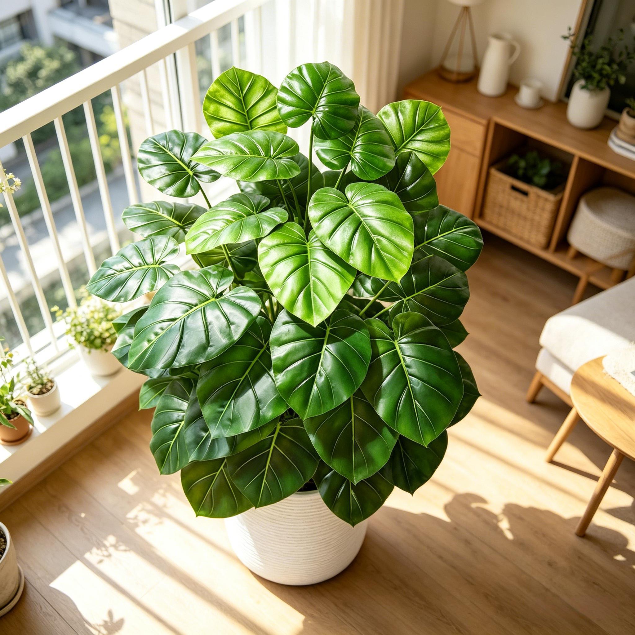 ต้นปาล์มประดิษฐ์ขนาด 60-105 ซม - Monstera Adansonii บทวิจารณ์และราคา